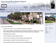 Tablet Screenshot of mcallistersells.com